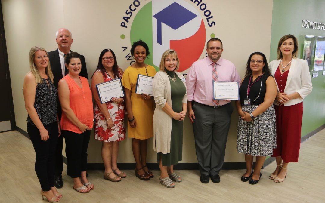 SOES PTA National Award School of Excellence
