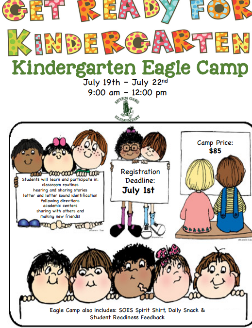 Kindergarten Camp 2021