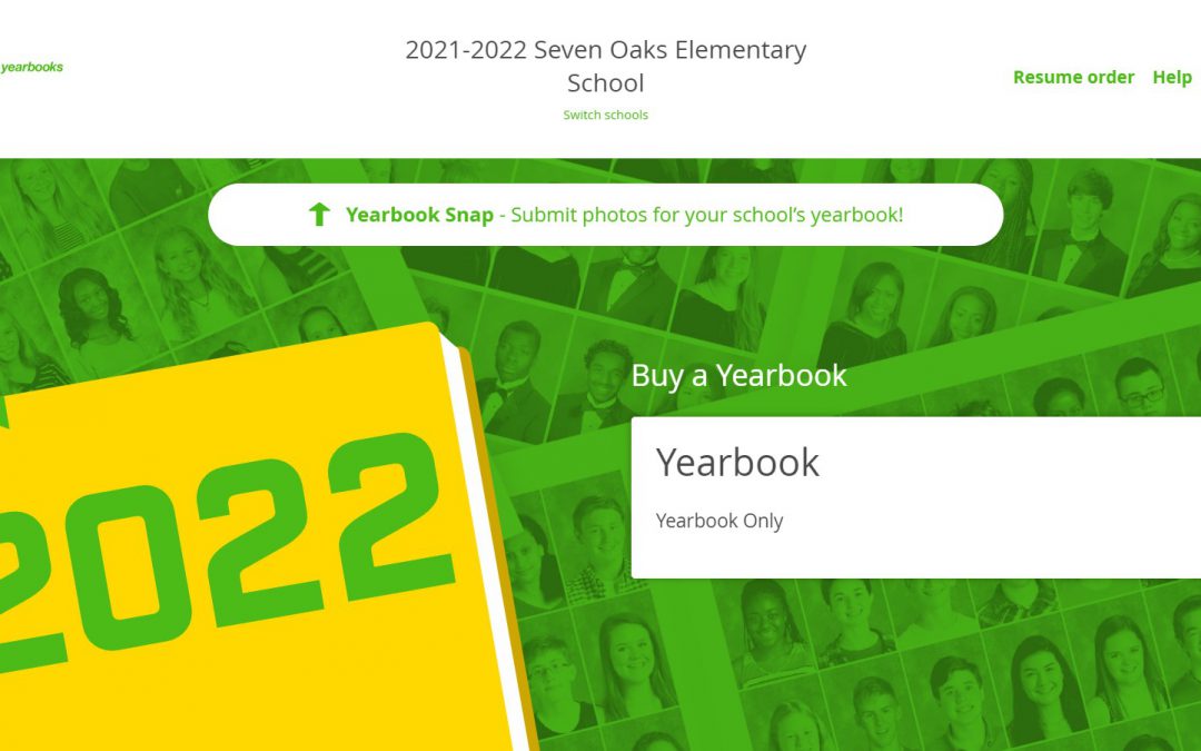 Deadline to purchase a Yearbook is March 11, 2022
